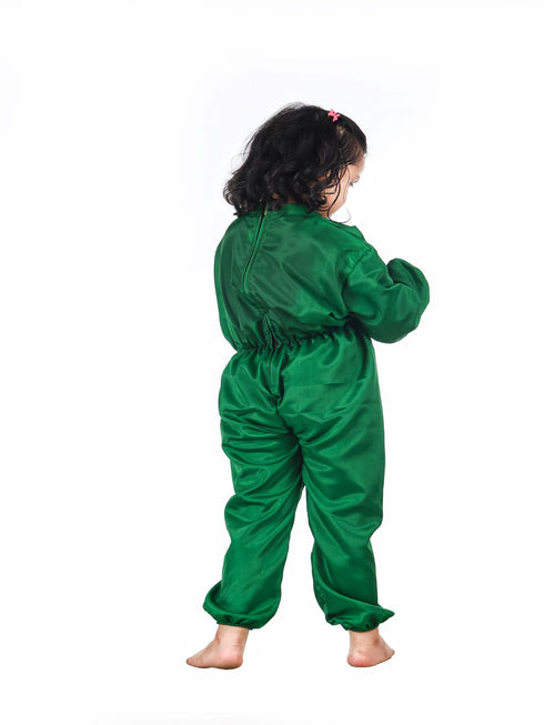 BookMyCostume Green Jumpsuit Plant Kids & Adult Fancy Dress Costume